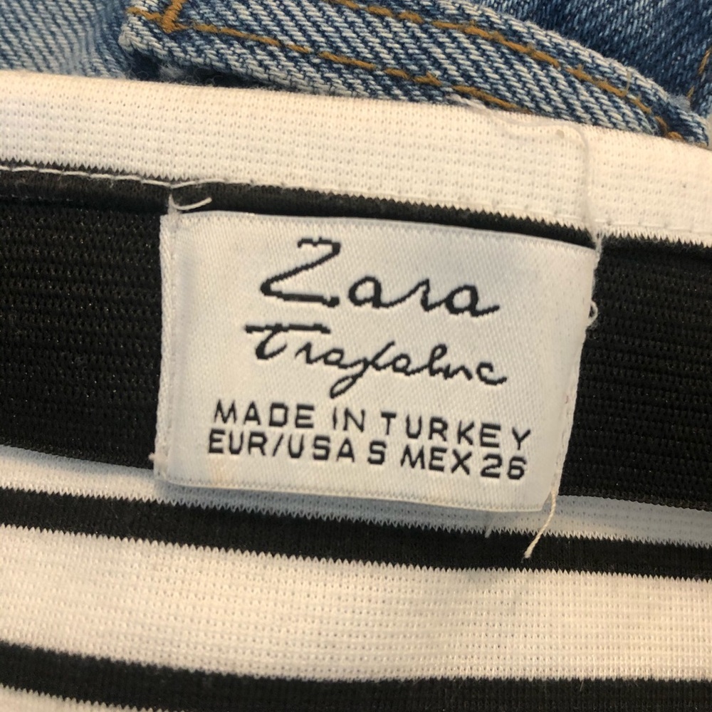 Zara striped midi skirt - Picture 3 of 3